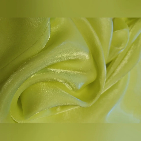 House Of Harlow NWT Wide Leg Fully Lined  Yellow Pants Size Medium - Picture 7 of 9